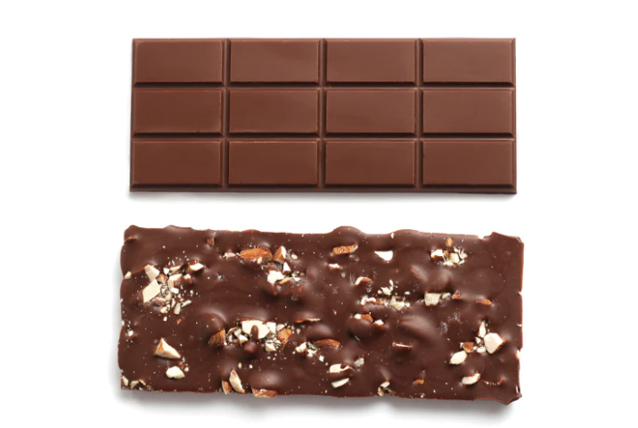 Milk Chocolate Bar with Sea Salt and Almonds