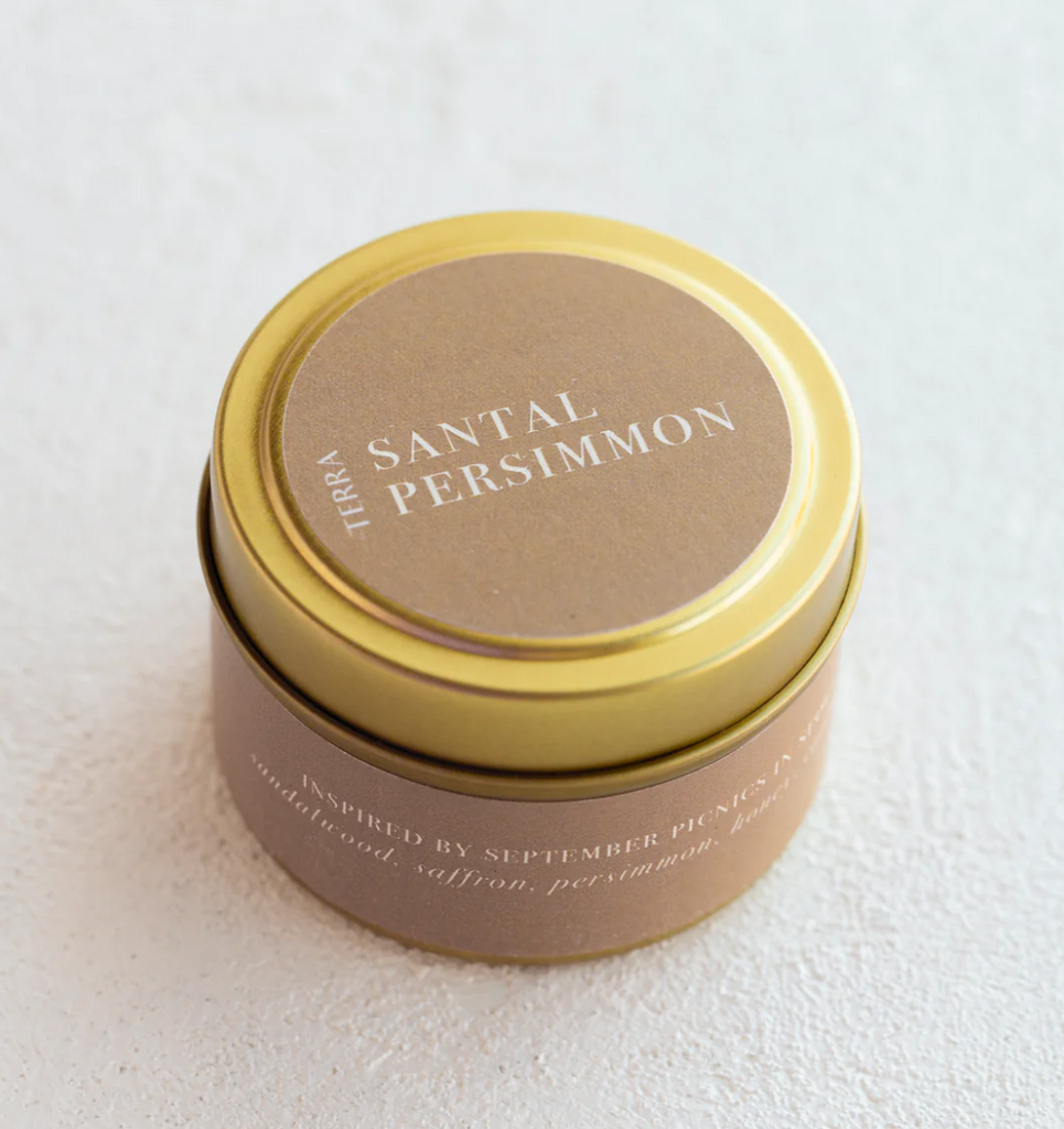 Santal Persimmon 3 oz Candle