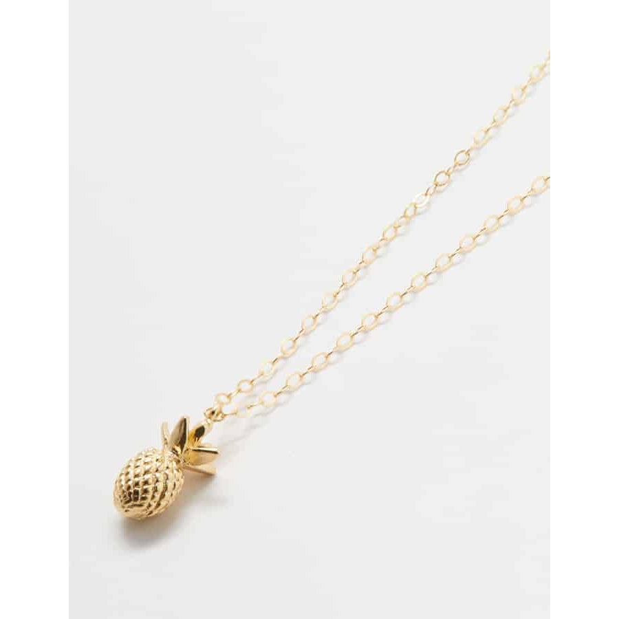 Gold Pineapple Necklace