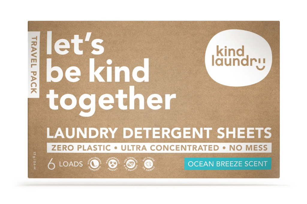 Laundry Detergent Sheets - Sample Pack - Ocean Breeze