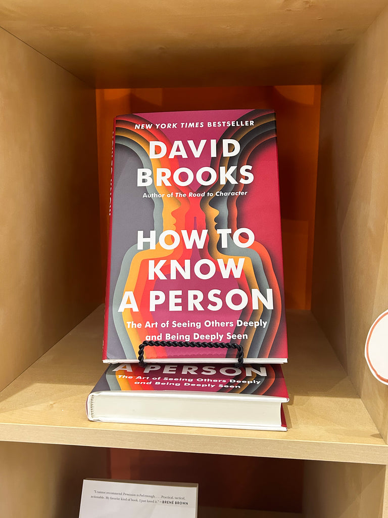 How to Know a Person Book Club: Wednesday, May 1st @ 6:30pm