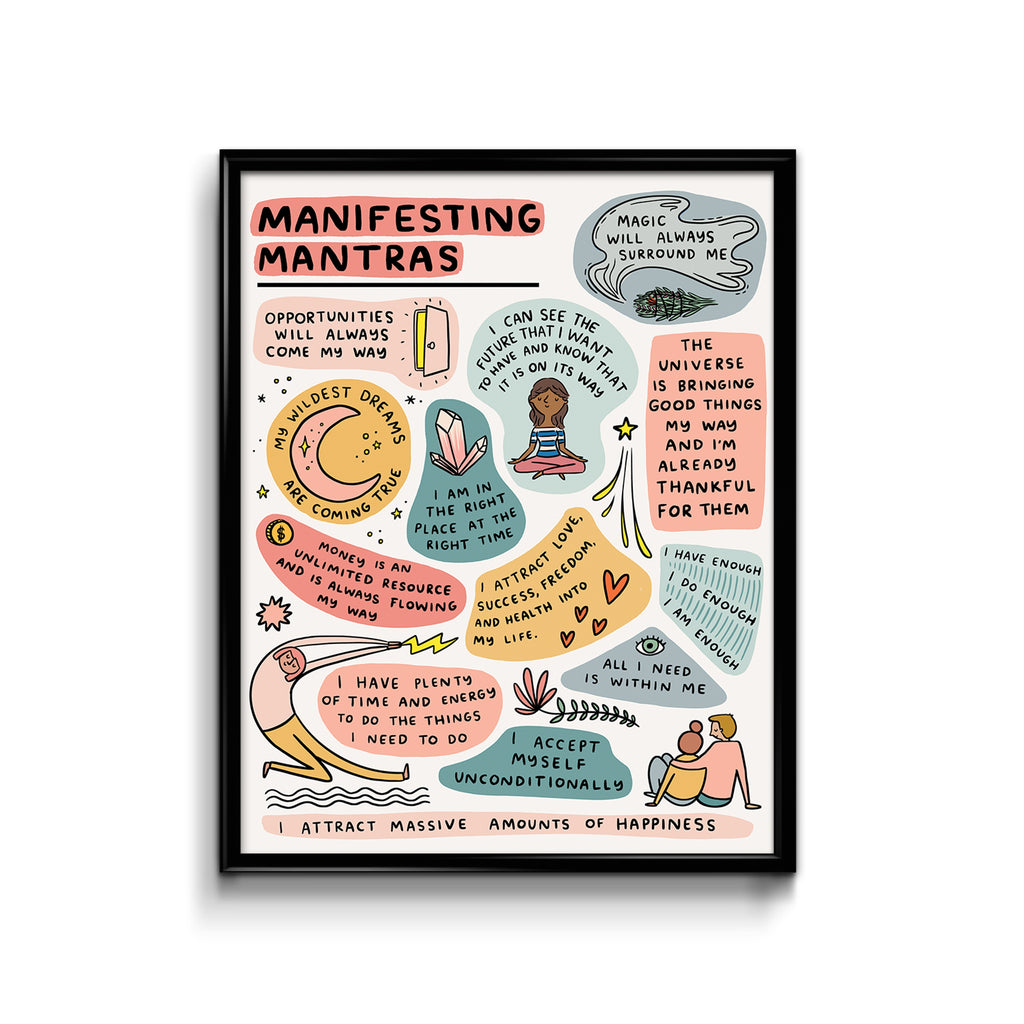 Manifesting Mantras Print