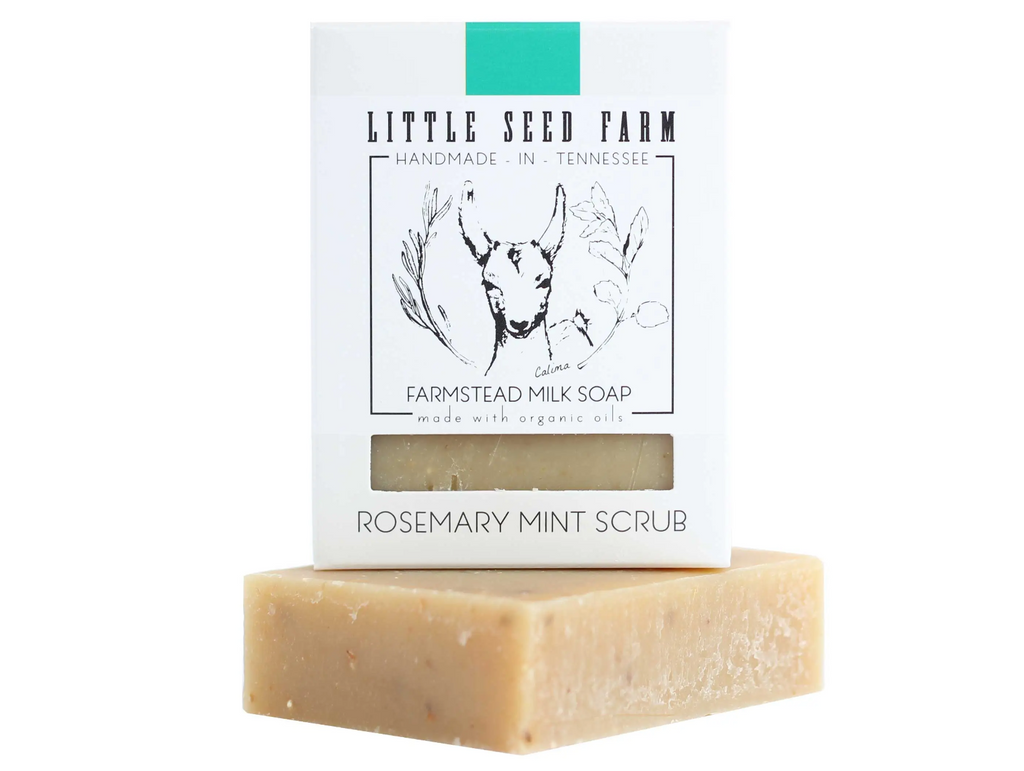 Rosemary Mint Scrub Bar Soap