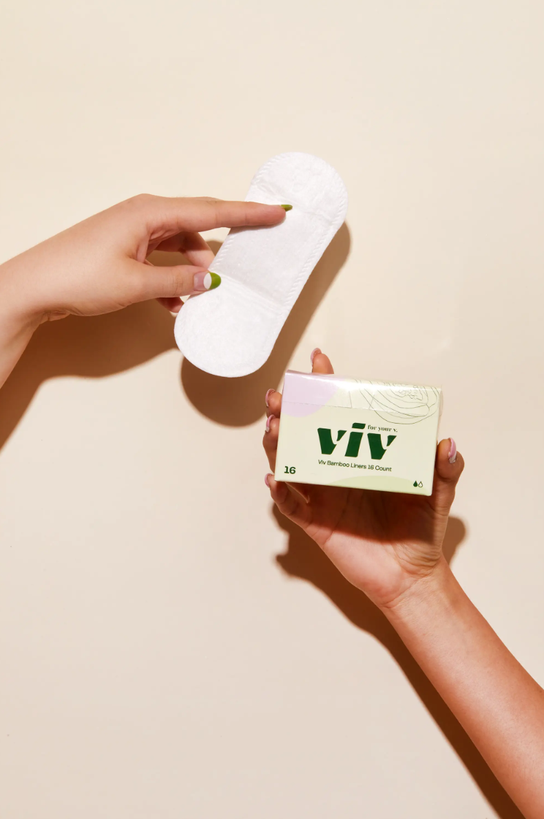 Viv Bamboo Biodegradable Menstrual Pads - Period Care Box